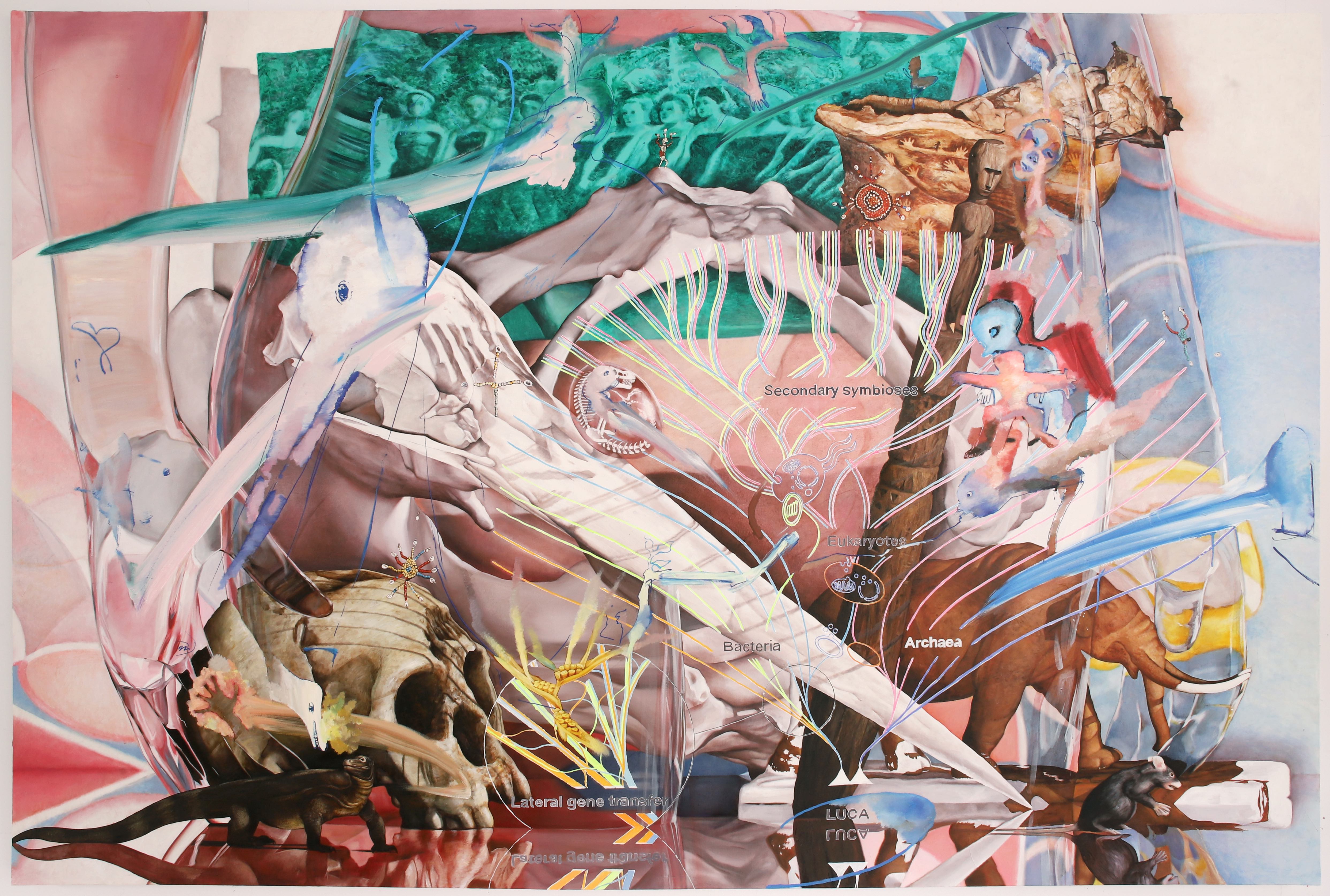 ルミナとセレナ　　　絵画原画+collage luca_kei_imazu.jpg